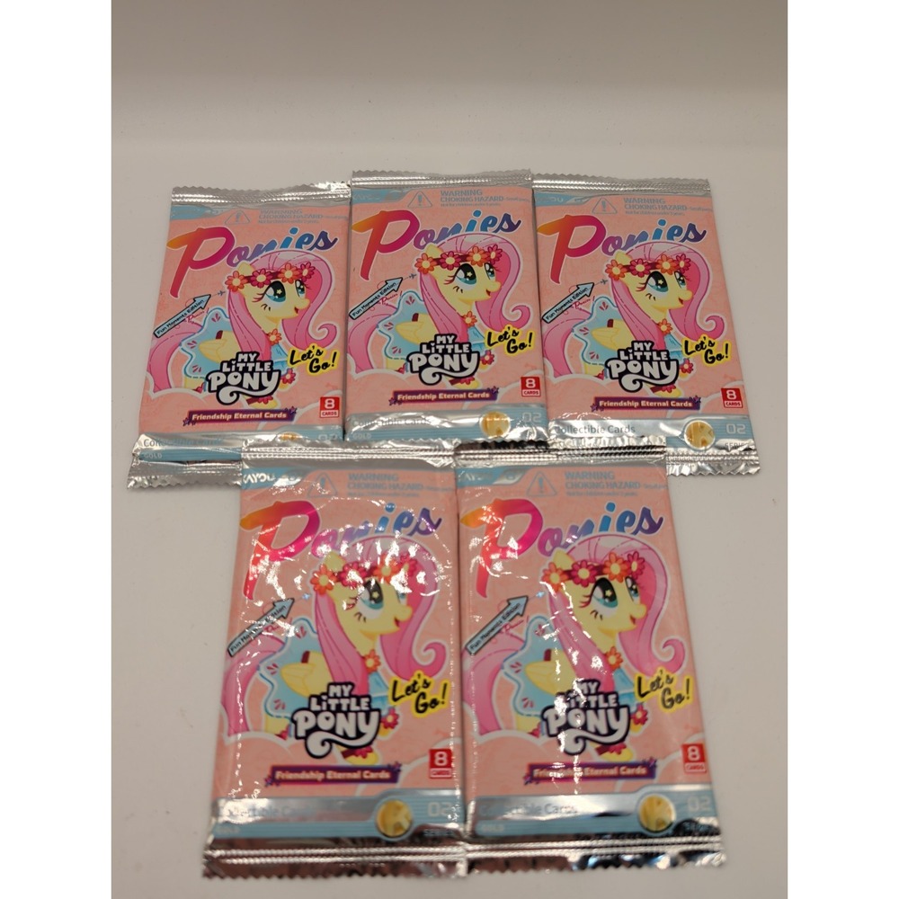 Kayou My Little Pony Friendship Eternal Cards 8 Pack Trading Cards Lot 5